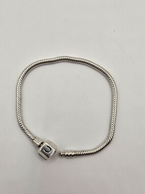 Chamilia Sterling Silver Snake Chain Charm Bracelet – 925 | 7"